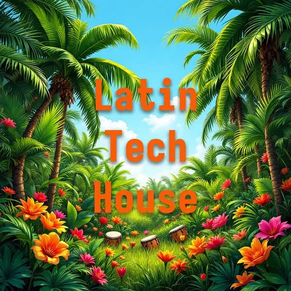 Latin Tech House playlist cover
